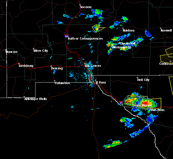 Interactive Hail Maps Hail Map for Van Horn, TX