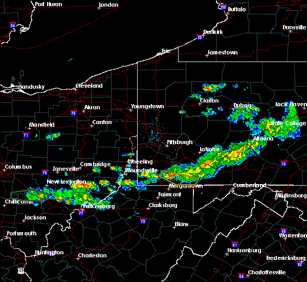 Interactive Hail Maps Hail Map for Uniontown, PA