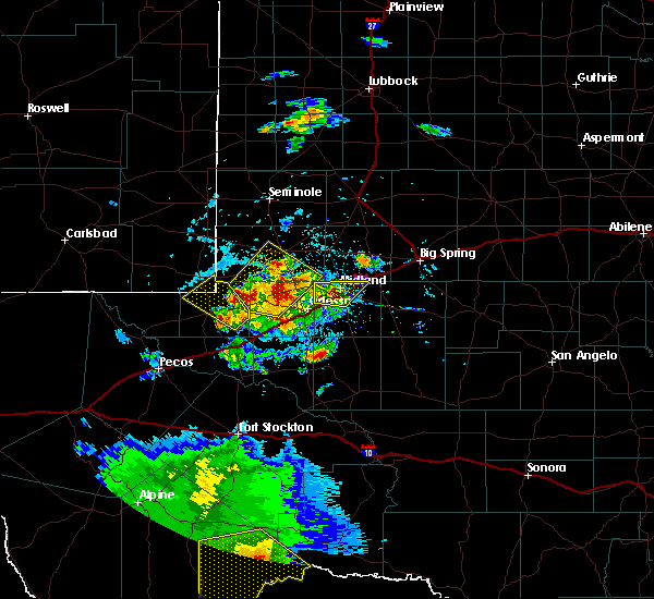 Interactive Hail Maps Hail Map for Odessa, TX