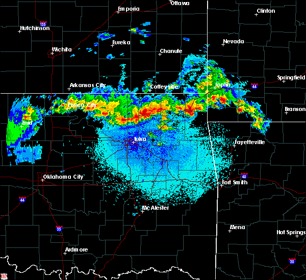 Interactive Hail Maps Hail Map for Afton, OK