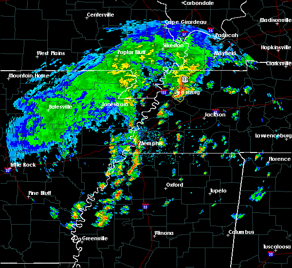Interactive Hail Maps Hail Map for Dyersburg, TN