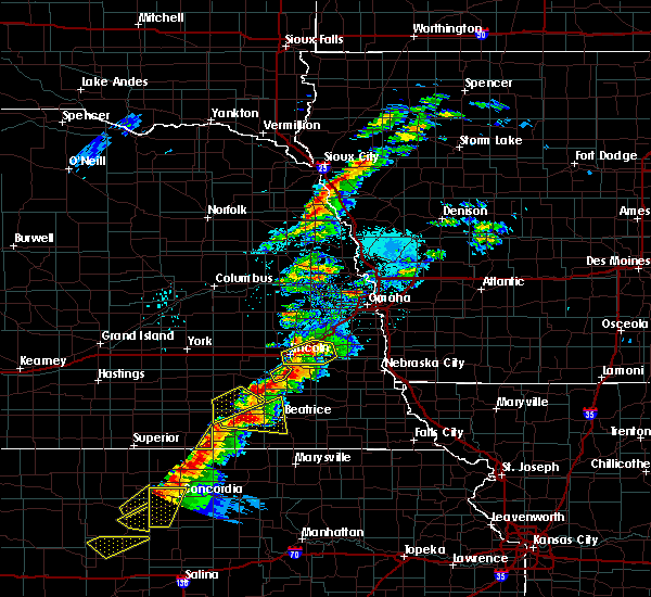 Interactive Hail Maps Hail Map for Lincoln, NE