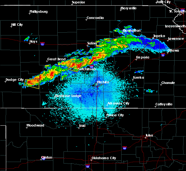 Interactive Hail Maps Hail Map for Hutchinson, KS