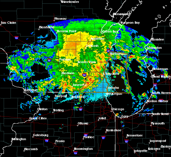 Interactive Hail Maps Hail Map for Racine, WI