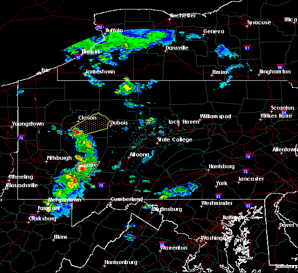 Interactive Hail Maps Hail Map for New Bethlehem, PA