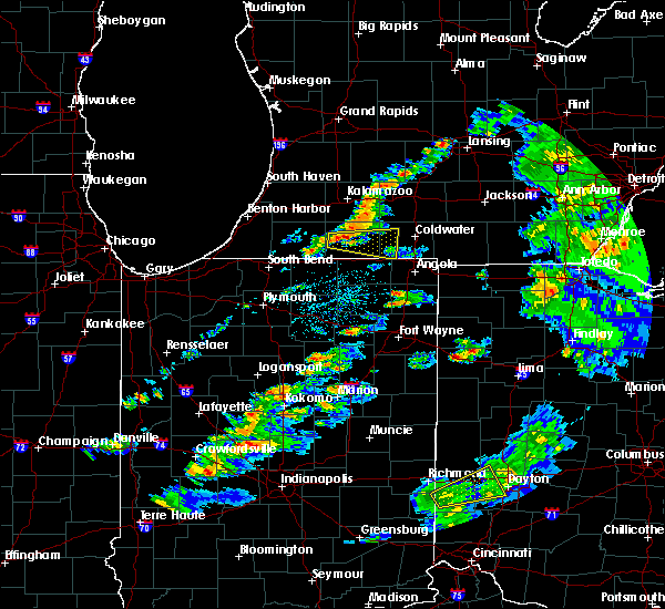 Interactive Hail Maps Hail Map for Bronson, MI