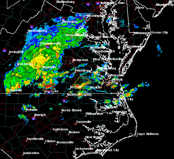 Interactive Hail Maps Hail Map for Waverly, VA