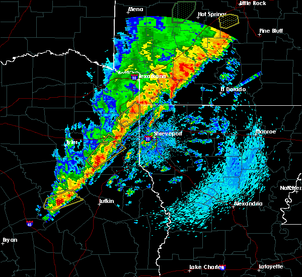 Interactive Hail Maps Hail Map for Crockett, TX