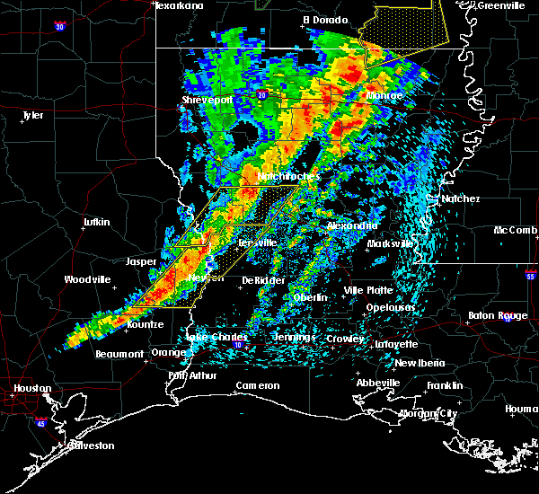 Interactive Hail Maps Hail Map for Hornbeck, LA