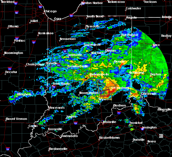 Interactive Hail Maps Hail Map for Napoleon, IN