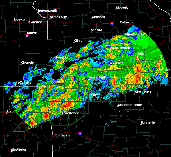 Interactive Hail Maps Hail Map for Summersville, MO