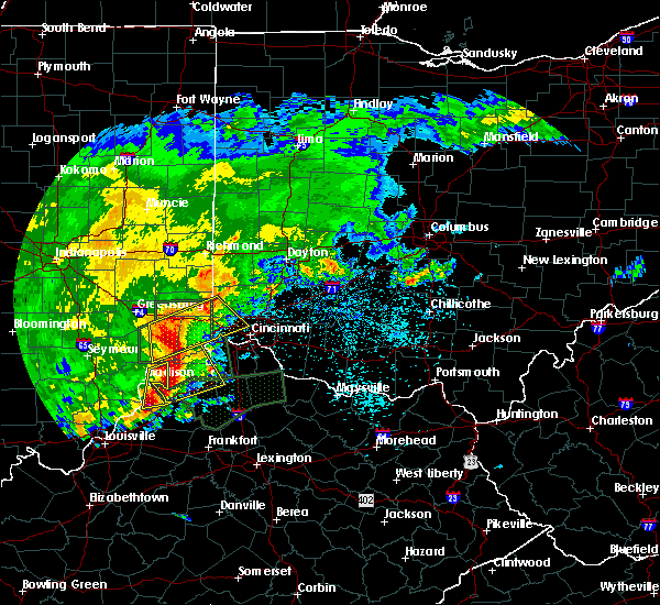 Interactive Hail Maps Hail Map for Napoleon, IN