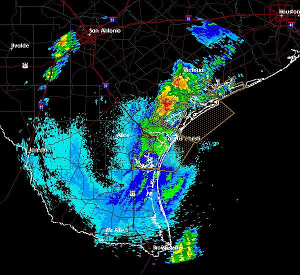 Interactive Hail Maps Hail Map for Rockport, TX