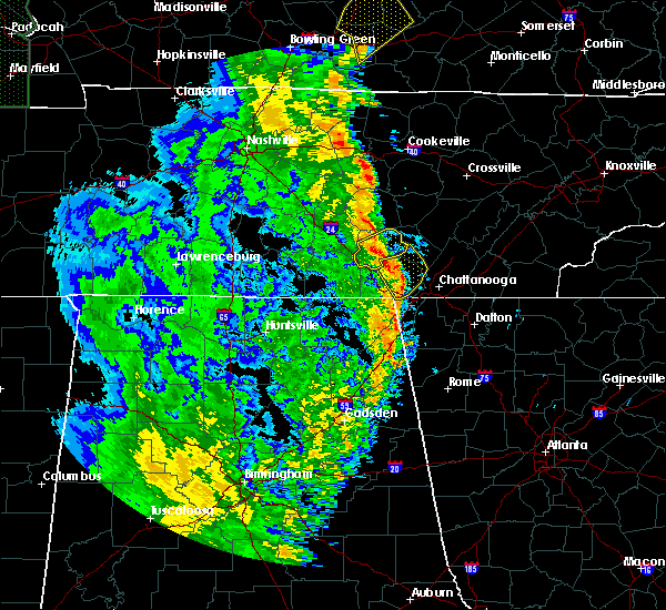 Interactive Hail Maps Hail Map for Tracy City, TN