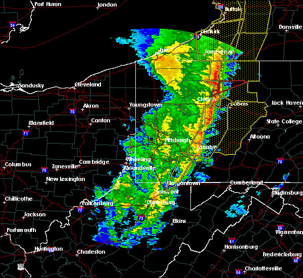 Interactive Hail Maps Hail Map for Uniontown, PA