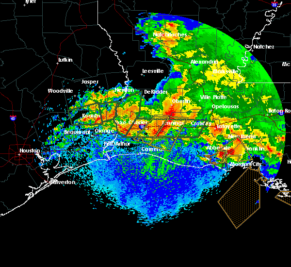 Interactive Hail Maps Hail Map for Lake Charles, LA