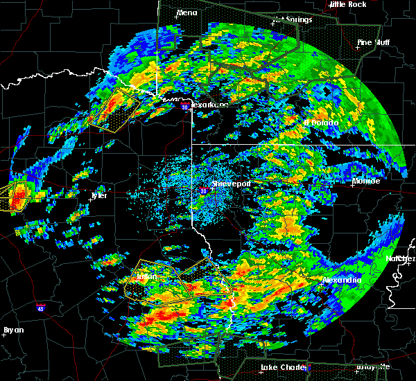 Interactive Hail Maps Hail Map for Mount Pleasant, TX