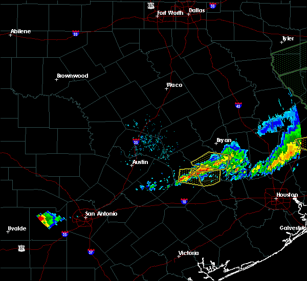 Interactive Hail Maps Hail Map for Brenham, TX