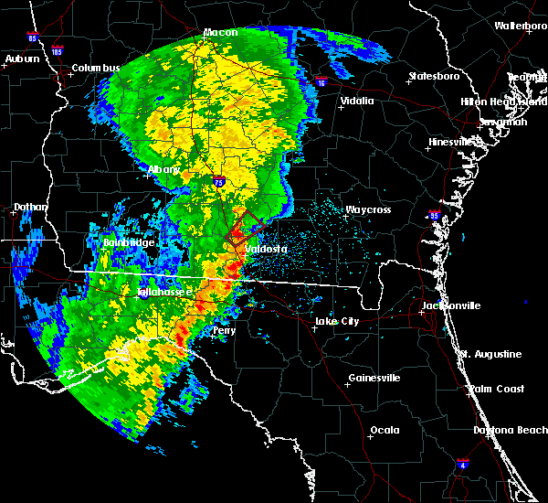 Interactive Hail Maps Hail Map for Hahira, GA