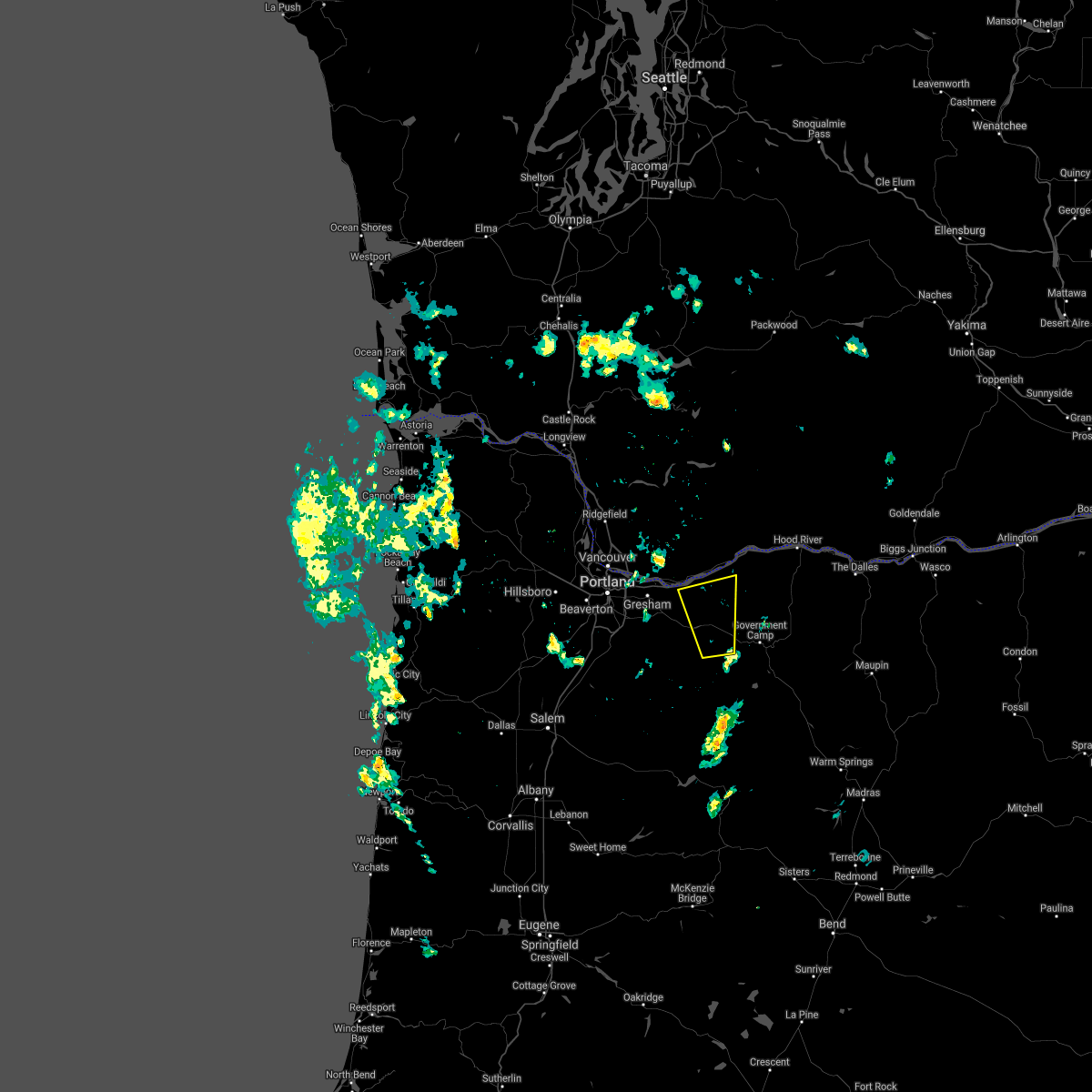 Interactive Hail Maps Hail Map for Mount Hood Village, OR
