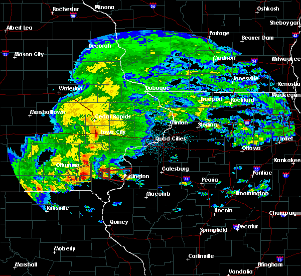 Interactive Hail Maps Hail Map for Fairfield, IA
