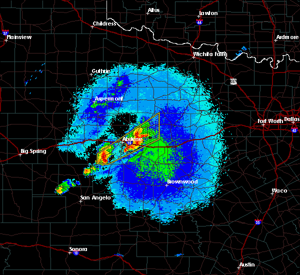 Interactive Hail Maps Hail Map for Tuscola, TX