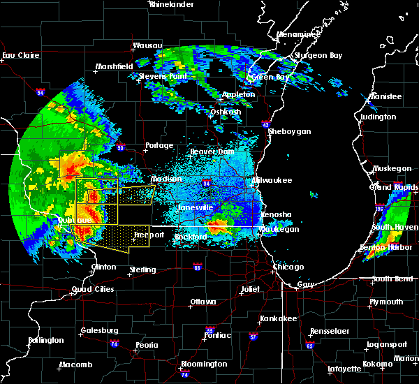Interactive Hail Maps Hail Map for Dodgeville, WI
