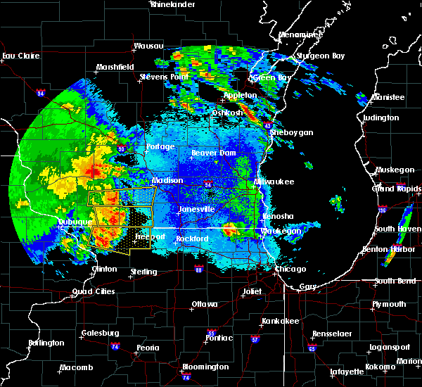 Interactive Hail Maps Hail Map for Madison, WI