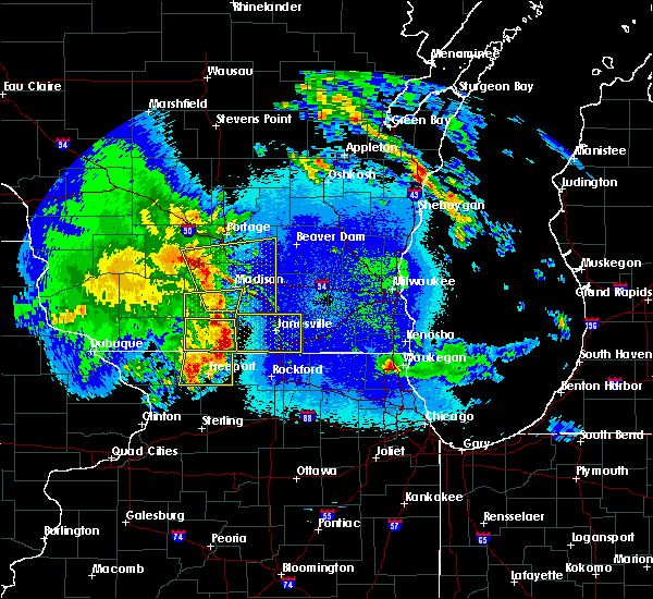 Interactive Hail Maps Hail Map for Janesville, WI