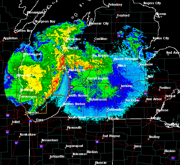 Interactive Hail Maps Hail Map for Hesperia, MI