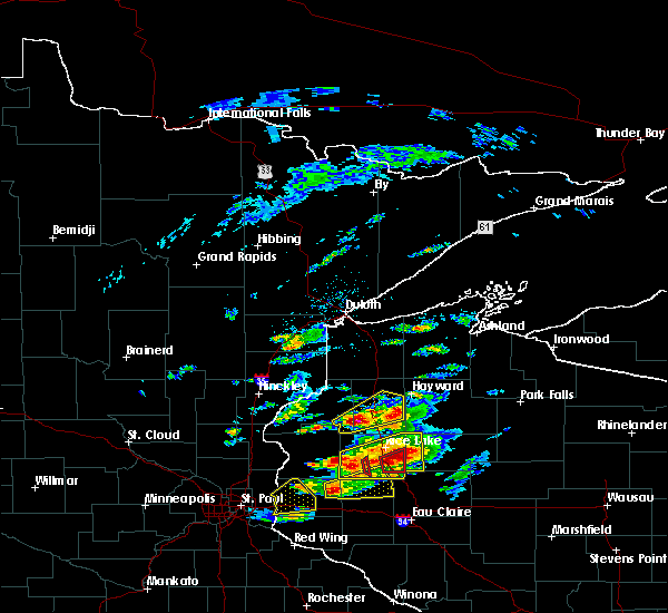 Interactive Hail Maps Hail Map for Shell Lake, WI
