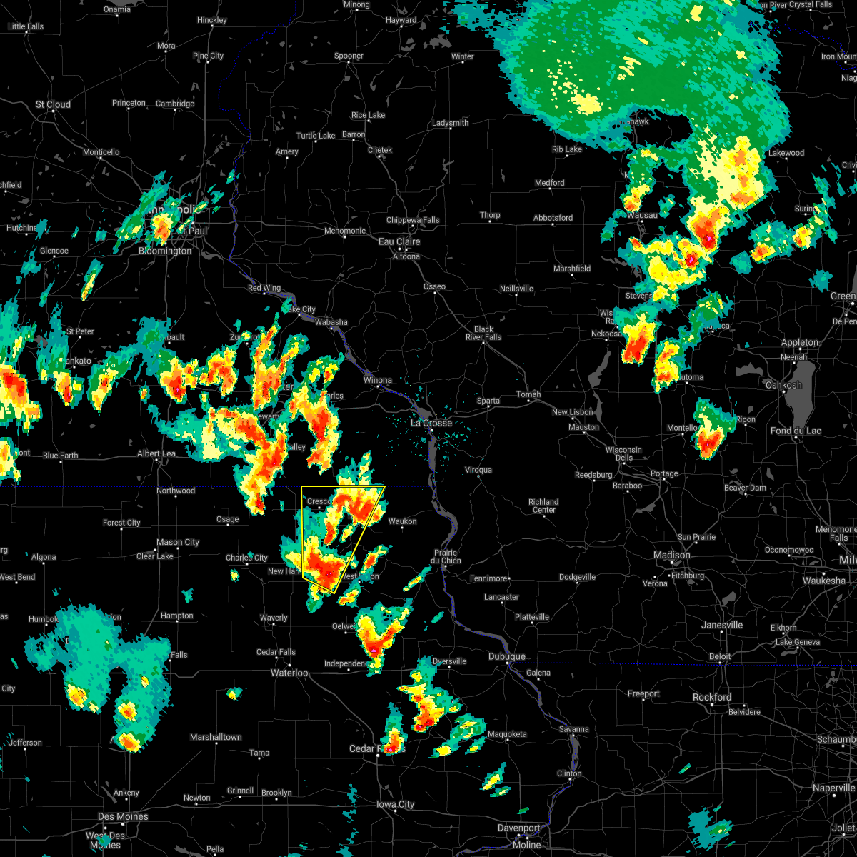 Interactive Hail Maps Hail Map for IA
