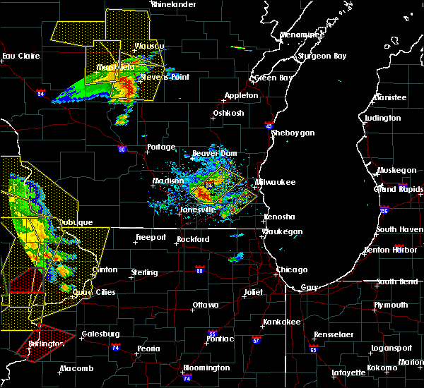 Interactive Hail Maps Hail Map for Burlington, WI