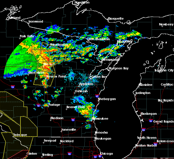 Interactive Hail Maps Hail Map for Rhinelander, WI