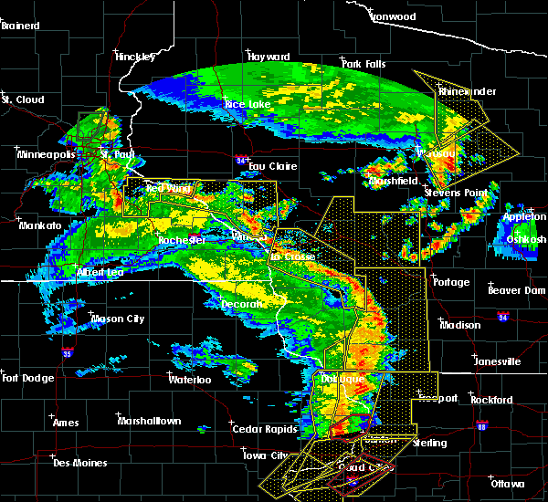 Interactive Hail Maps Hail Map for La Farge, WI