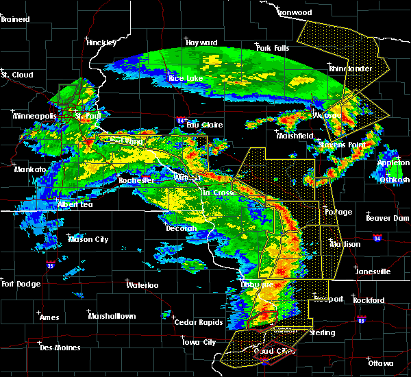 Interactive Hail Maps Hail Map for Ontario, WI