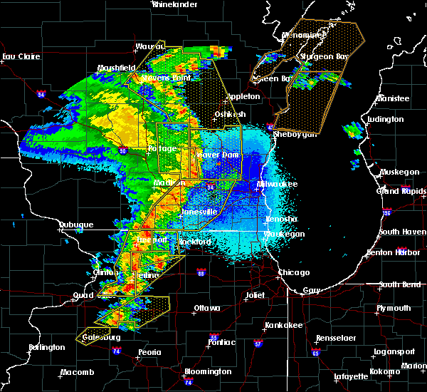 Interactive Hail Maps Hail Map for Rockford, IL