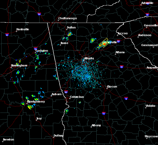 Interactive Hail Maps Hail Map for Gainesville, GA