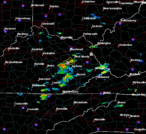 Interactive Hail Maps Hail Map for Beattyville, KY
