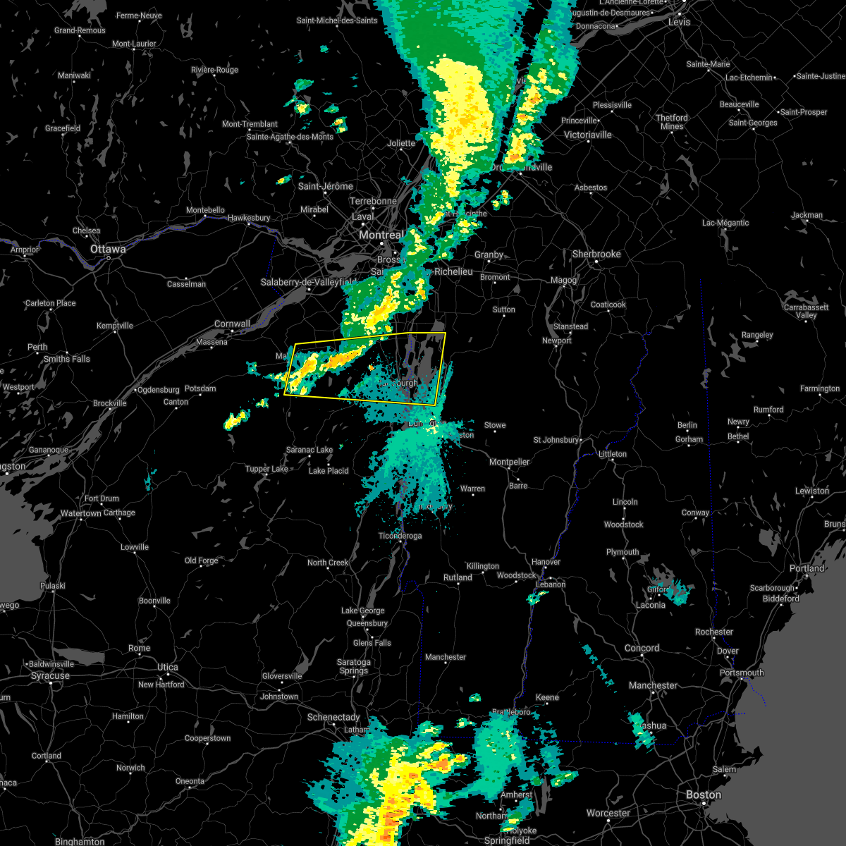 Interactive Hail Maps Hail Map for Chateaugay, NY