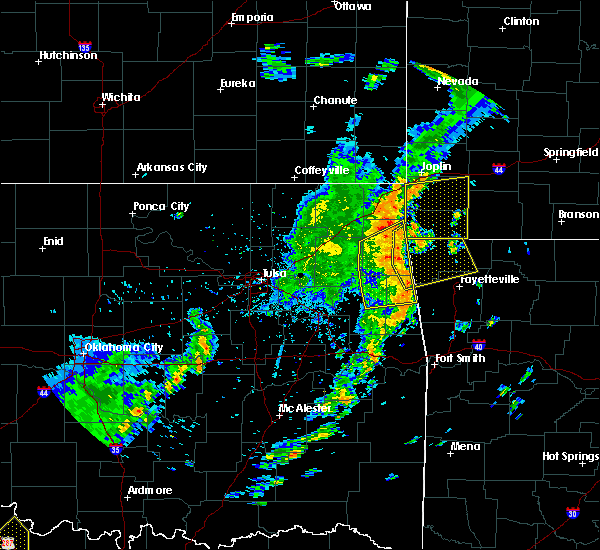 Interactive Hail Maps Hail Map for Springdale, AR