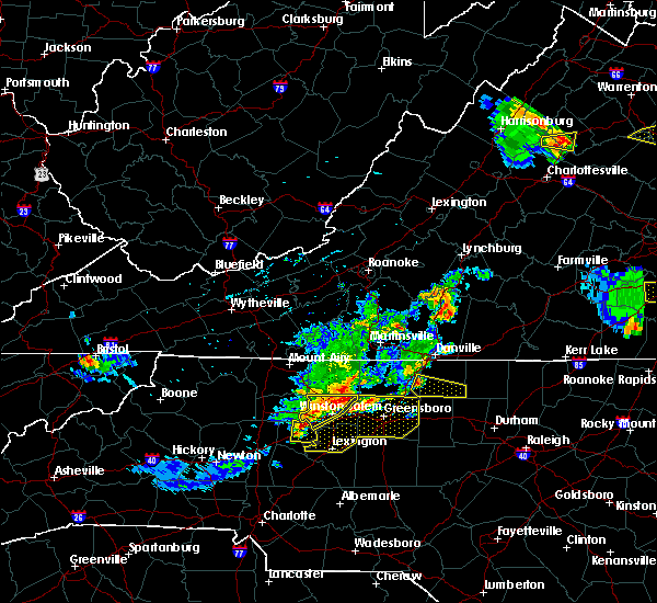 Interactive Hail Maps Hail Map for Lexington, NC
