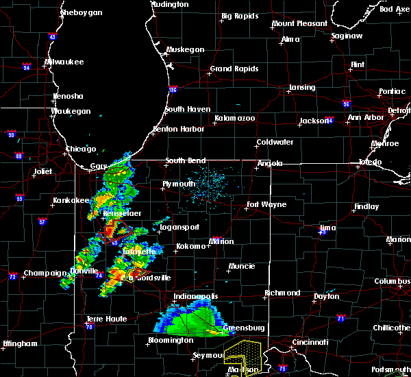 Interactive Hail Maps Hail Map for Wolcott, IN