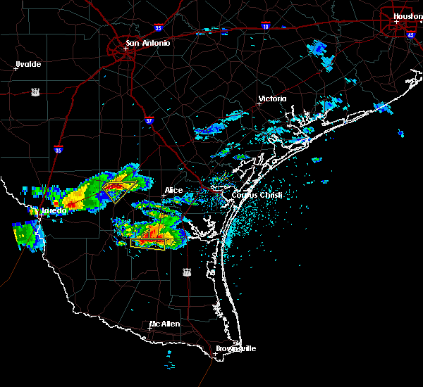 Interactive Hail Maps Hail Map for Freer, TX