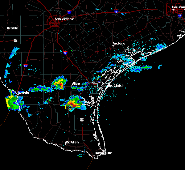 Interactive Hail Maps Hail Map for Falfurrias, TX