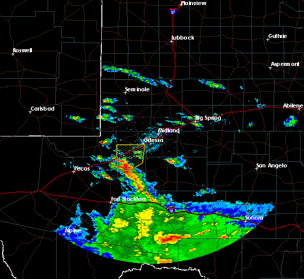 Interactive Hail Maps Hail Map for West Odessa, TX