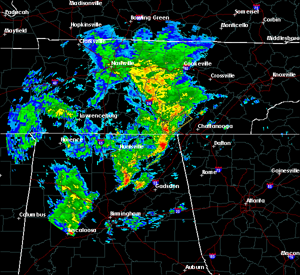 Interactive Hail Maps Hail Map for South Pittsburg, TN