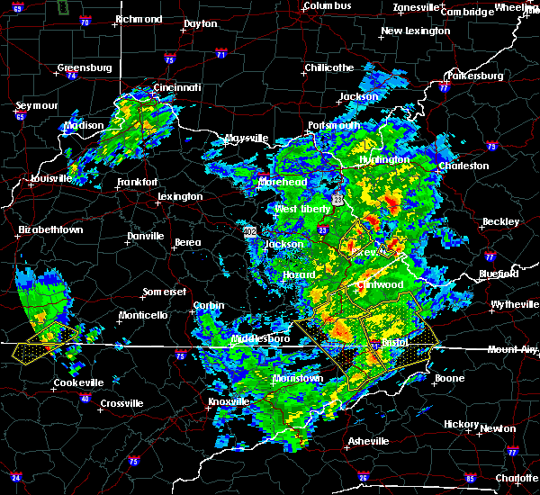 Interactive Hail Maps Hail Map for Bristol, TN