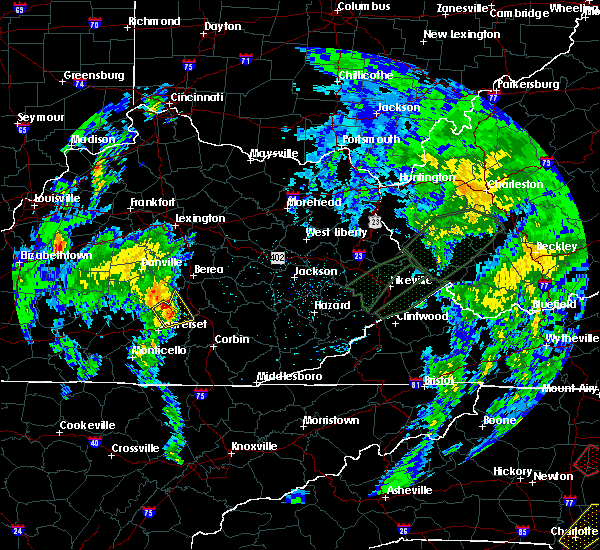 Interactive Hail Maps Hail Map for Brodhead, KY