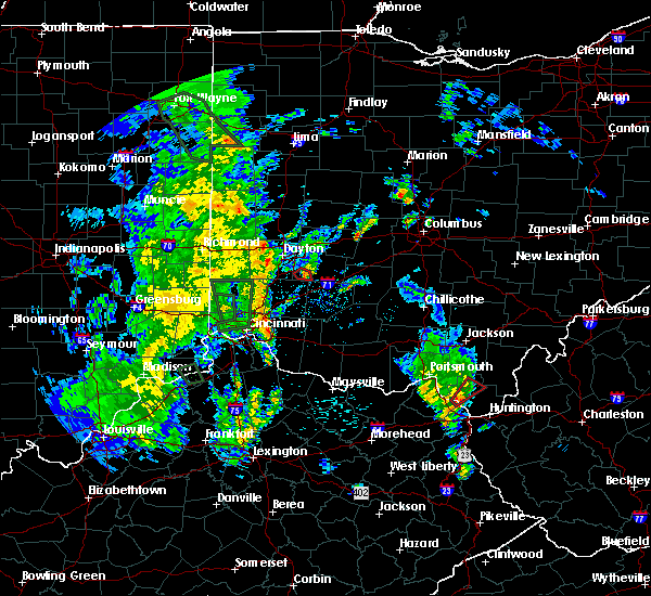 Interactive Hail Maps Hail Map for Xenia, OH